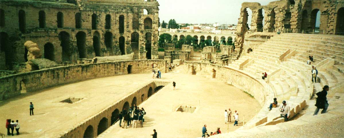The roman colusseum, El Djem