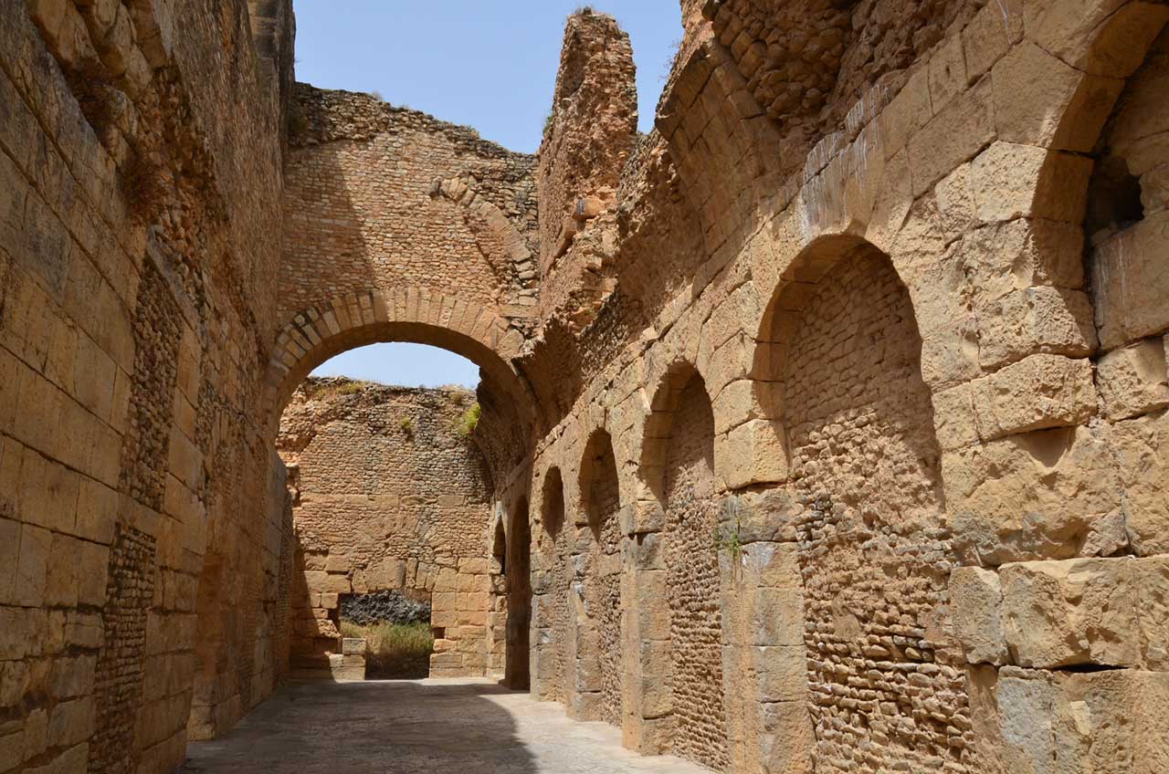 Baths in Bulla Regia