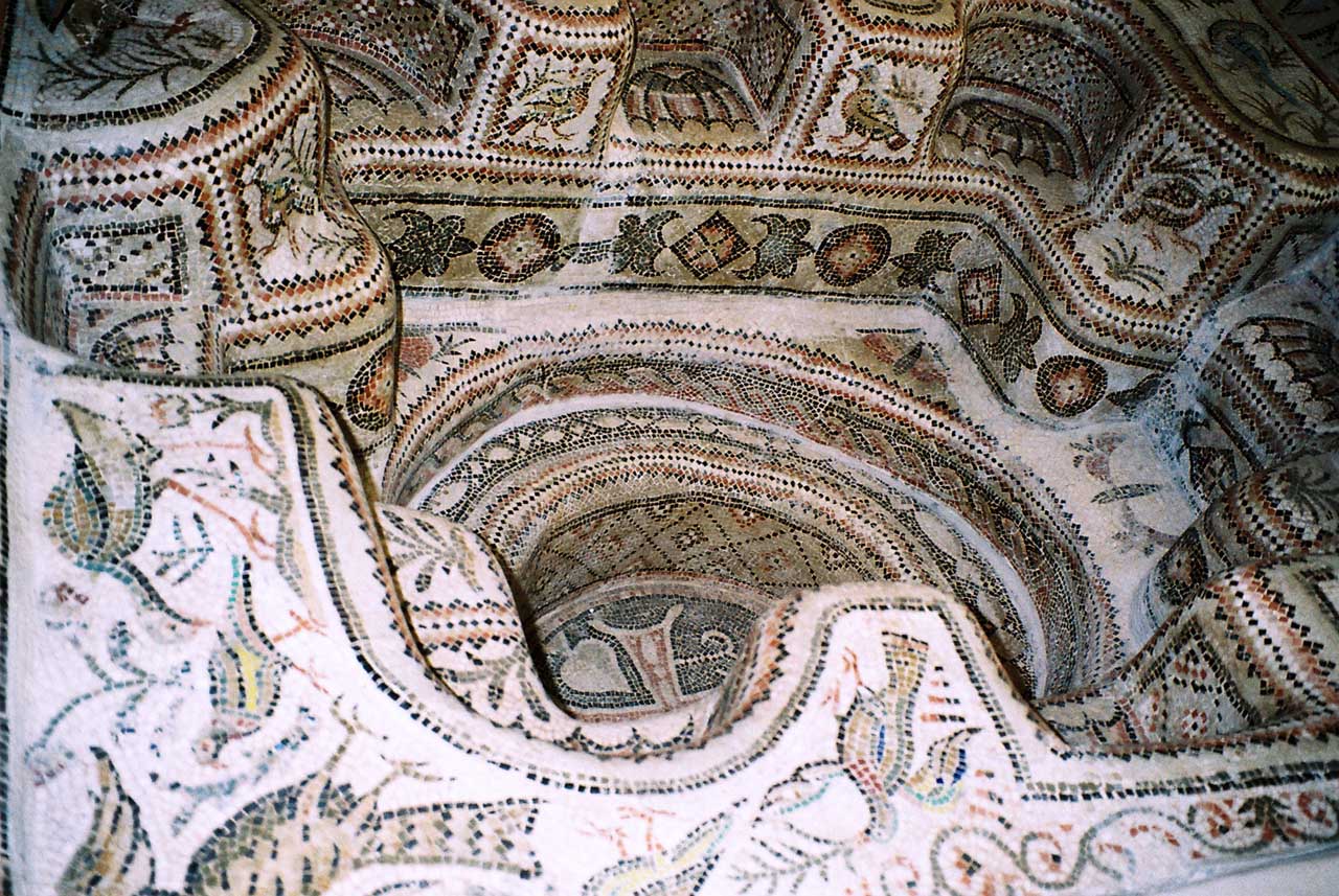 Christian baptismal font