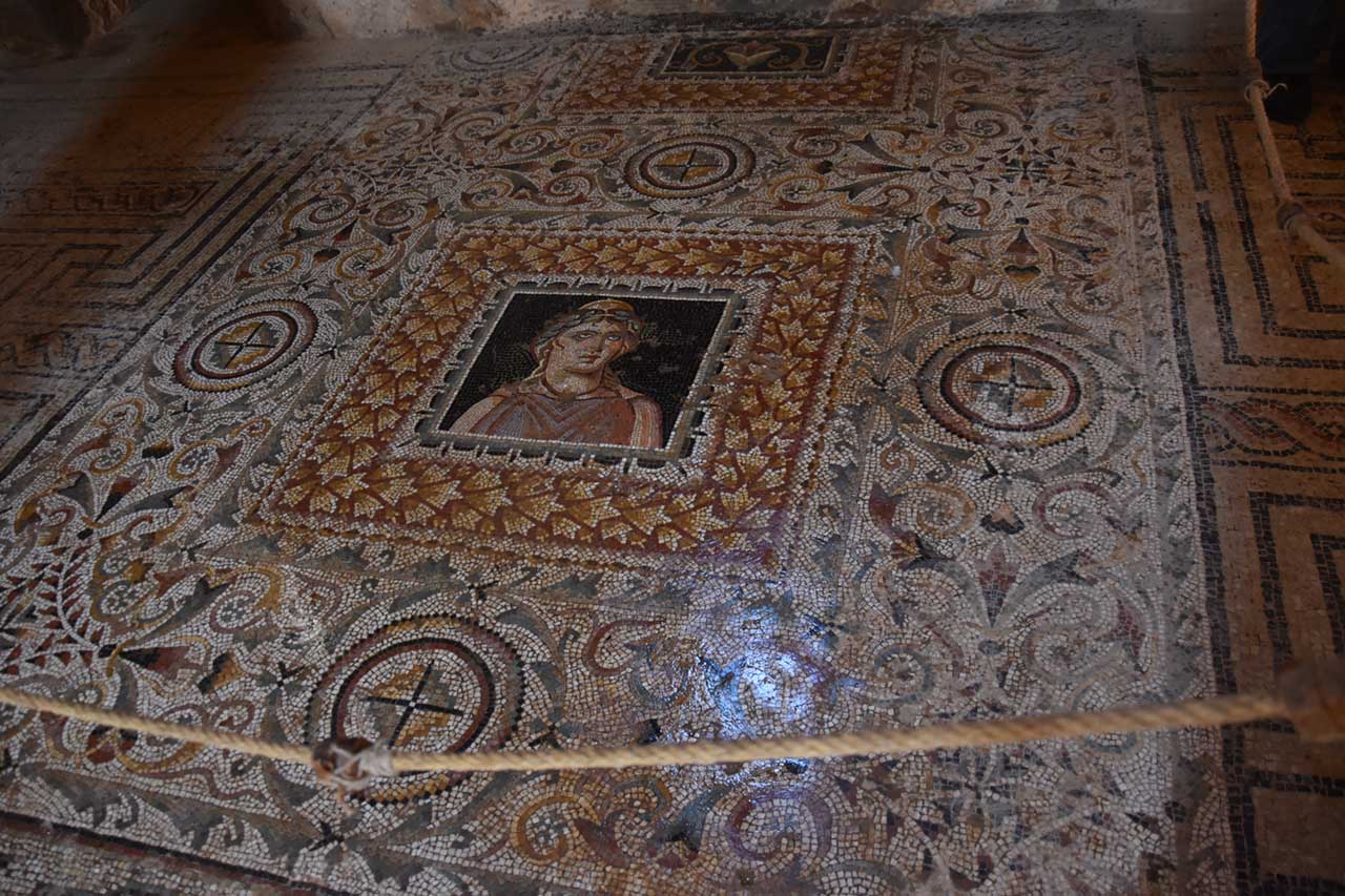 House of Amphitrite mosaic