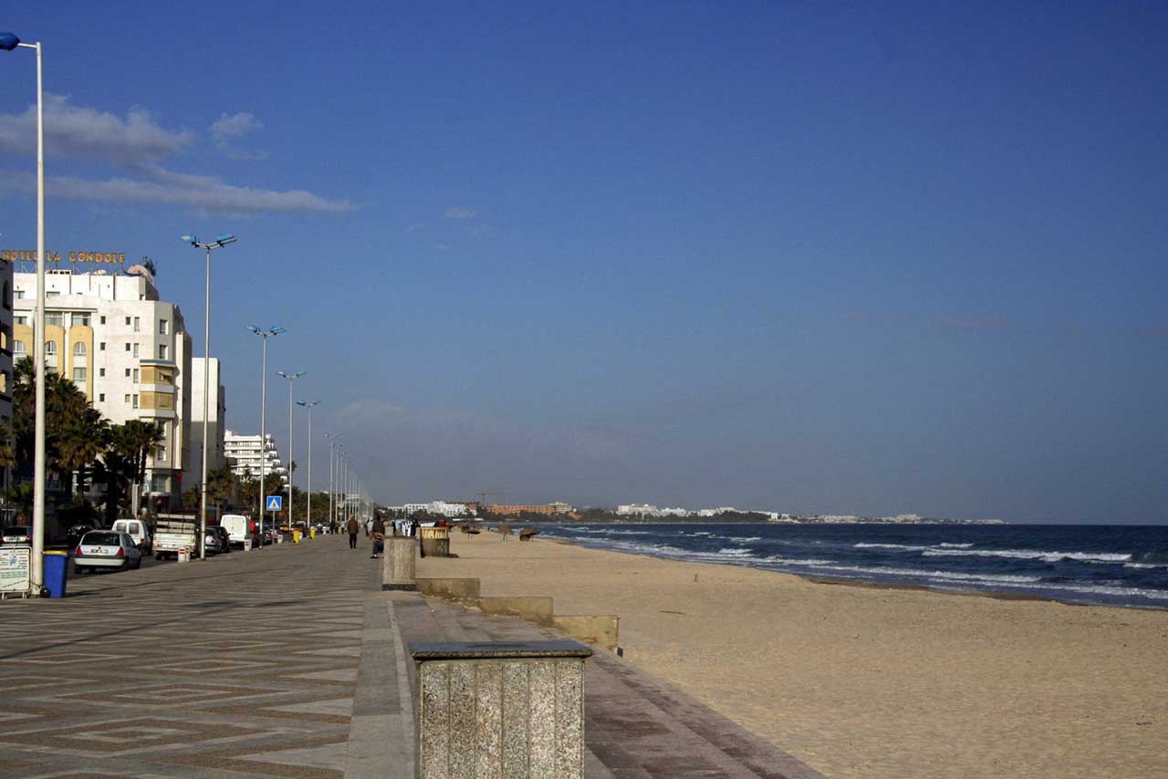 Beach in Sousse