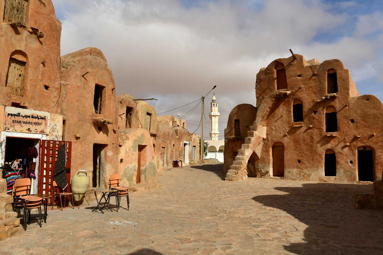 Courtyard, Ksar Ouled Soltane