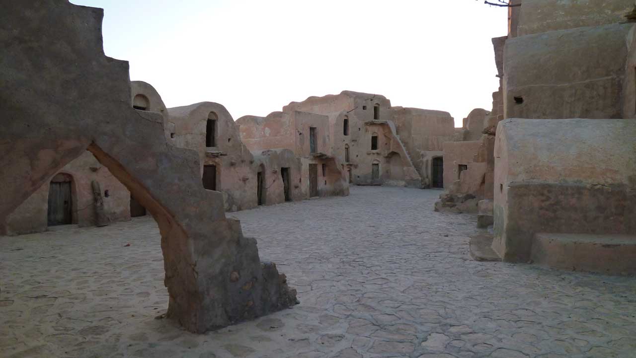 Courtyard, Ksar Ouled Soltane