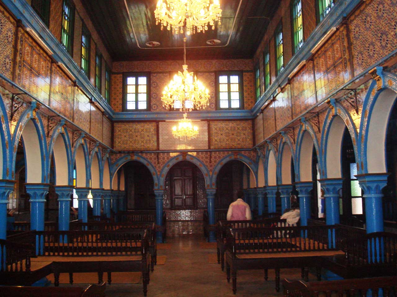 El Ghriba Synagogue interior
