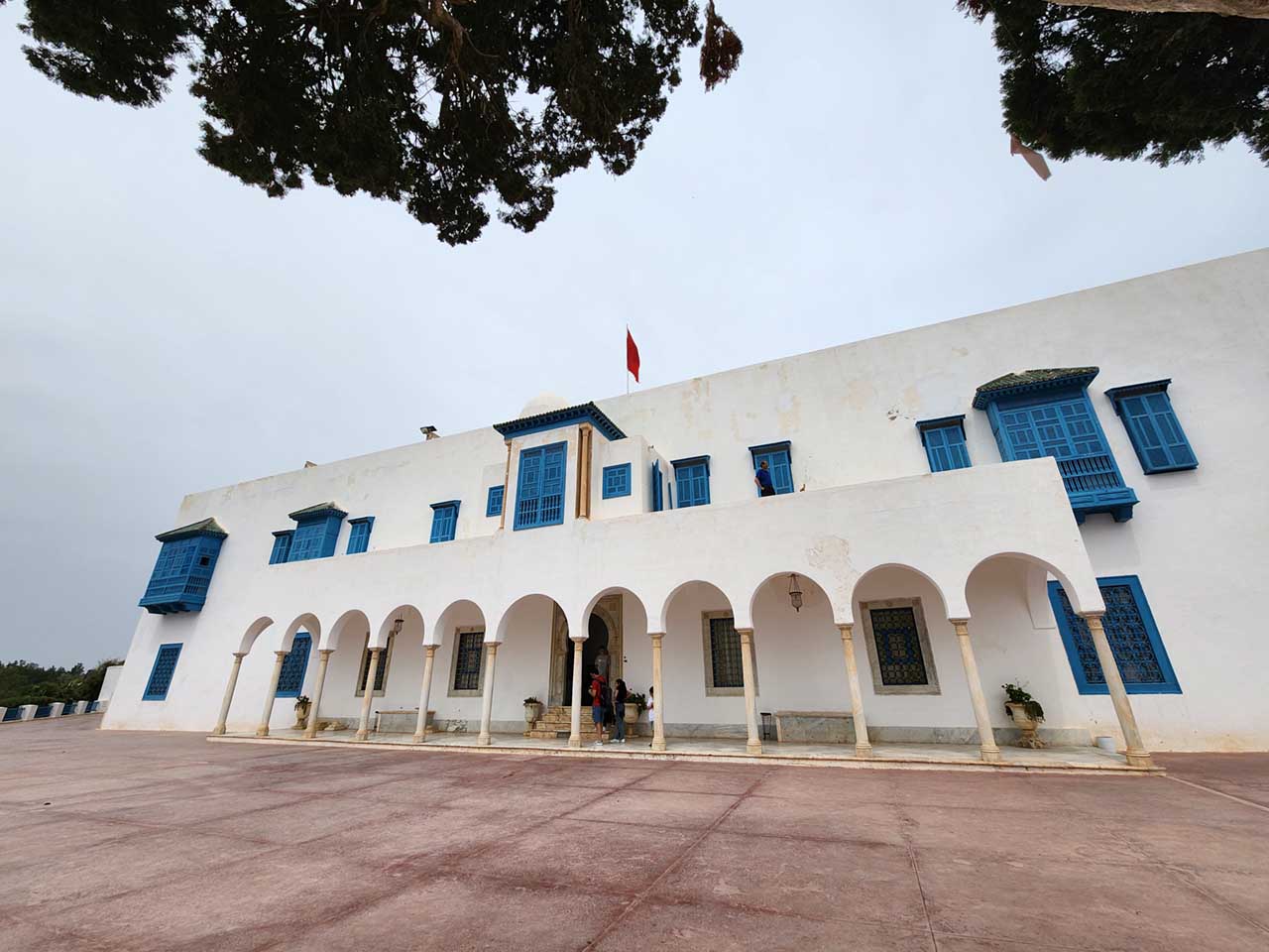 Ennejma Ezzahra Palace exterior, Sidi Bou Said