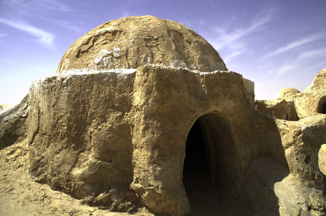 Igloo shaped house, Mos Espa, Tunisia