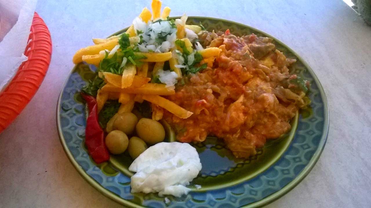 Kafteji dish, Tunis