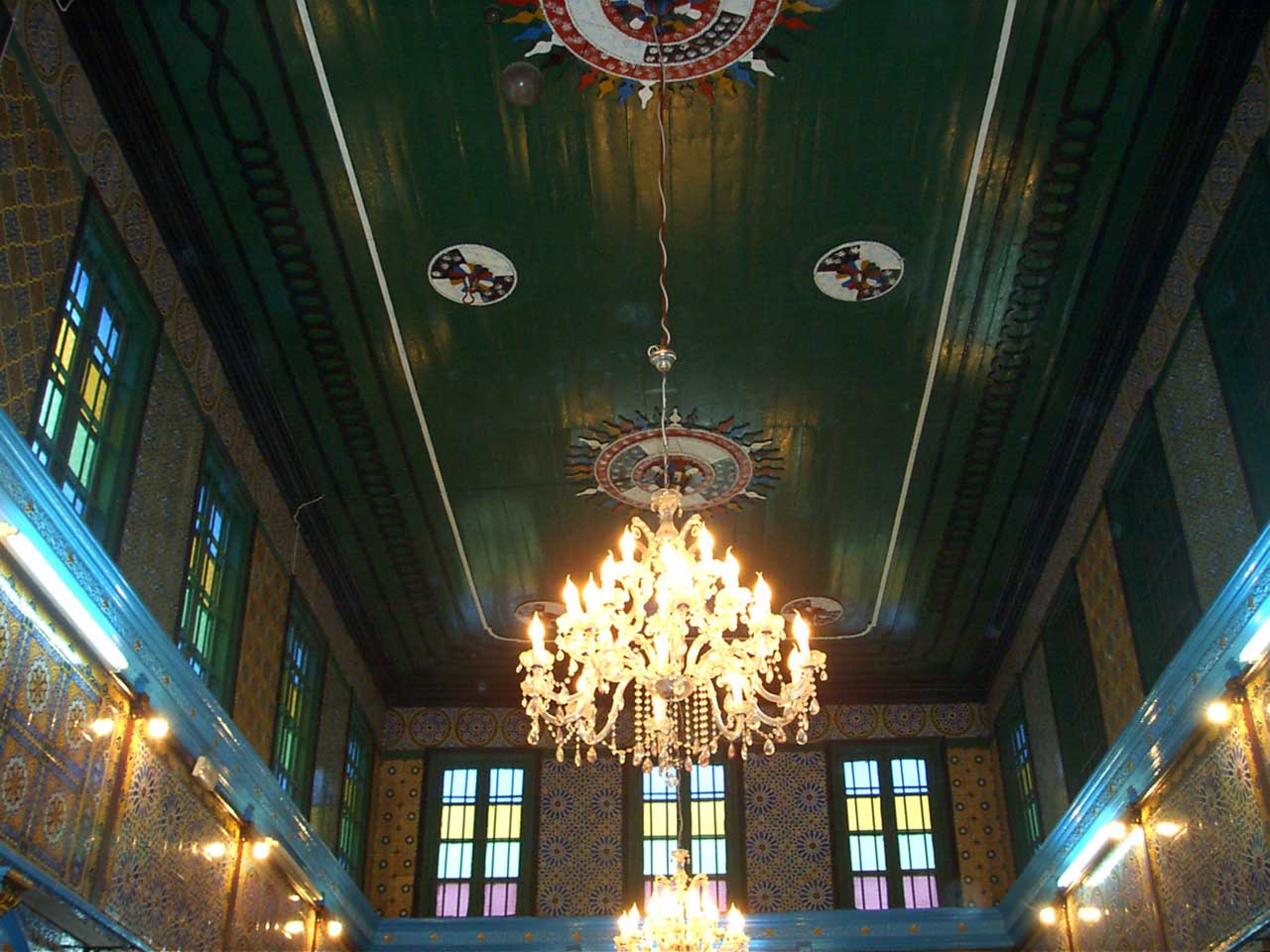 The roof of El Ghriba synagogue